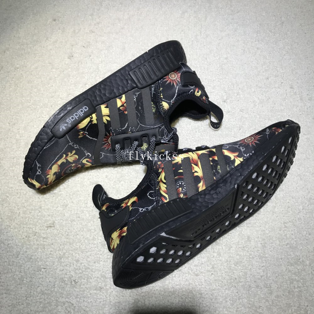 Real Boost Versace x Adidas NMD Custom R1